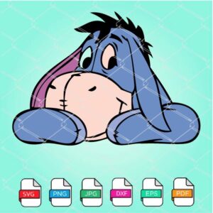 Eeyore Donkey SVG - Winnie The Pooh SVG Newmody