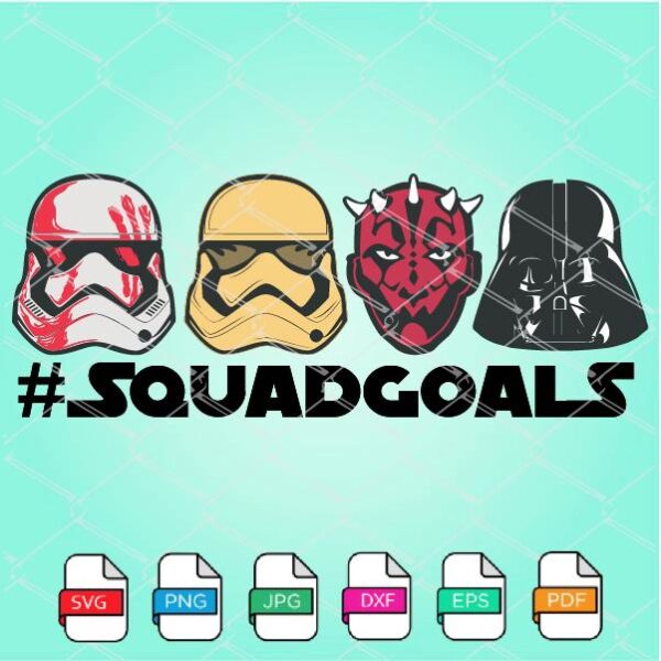 Star Wars Squad Goals SVG Newmody