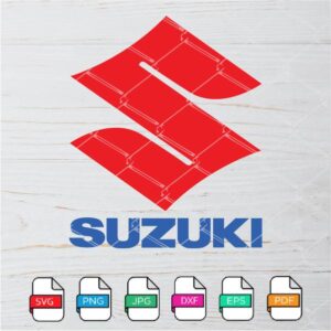 Suzuki Logo Vector - Suzuki Logo SVG Newmody