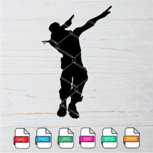 Dab SVG - Fortnite SVG - Fortnite Dance SVG Newmody