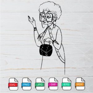 Golden Girls  SVG -Sophia Petrillo SVG Newmody