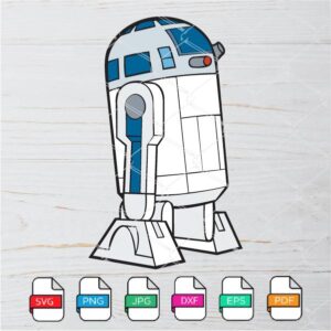 R2D2 Logo Vector -R2D2 Logo SVG Newmody