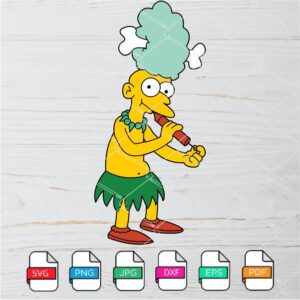 Sideshow Mel SVG -The Simpsons SVG- Simpsons SVG Newmody