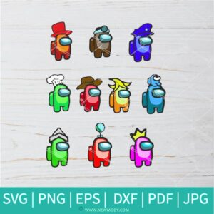 Among Us Bundle SVG - Among Us SVG - Funny Among Us SVG -  Among Us Video Game SVG - Newmody