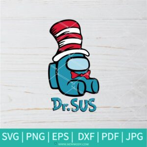 Dr.Sus SVG- Dr Suess SVG -Among Us SVG - Among Us Character  SVG - Newmody