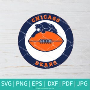 Chicago Bears SVG - Chicago Bears Logo SVG - American football SVG -Sport Team SVG - Newmody