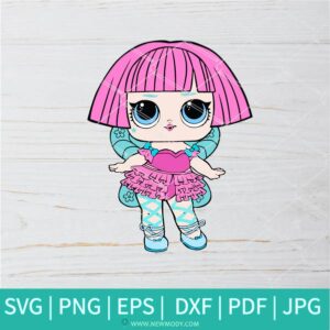 On Pointe SVG - Lol Surprise Dolls SVG - Lol Doll SVG - Newmody
