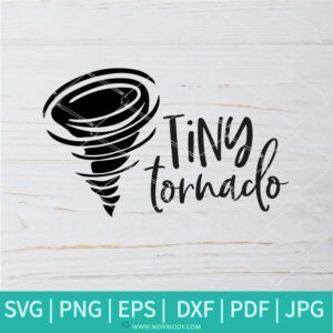 Tiny Torando SVG - Storm Chaser SVG - Mommy And Me SVG - Newmody