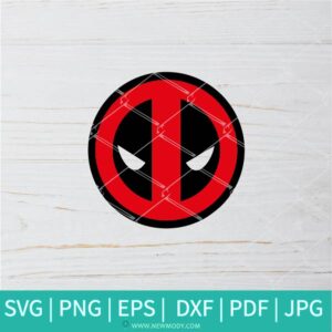 Deadpool logo SVG - Superhero SVG - Deadpool SVG - Newmody