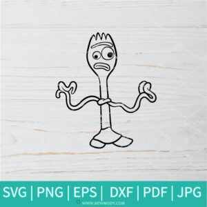 Forky SVG - Toy Story SVG - Newmody
