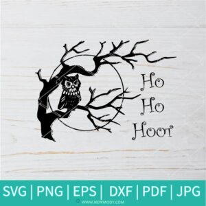 Ho Ho Hoot  SVG - Owl Svg - Baby Hoot SVG - I'm So Cute SVG - Newmody