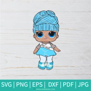 Miss Snow SVG - Lol Surprise Dolls SVG - Lol Doll SVG - Newmody