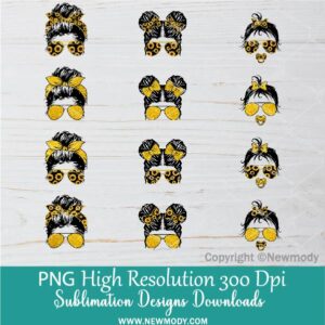 Sunflower Mom Life Kid Life Baby Life PNG Bundle Sublimation Downloads | Sunflower Matching Family life | Sunflower Mommy and Me - Newmody