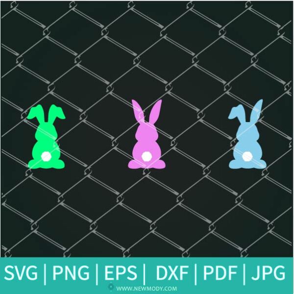 Easter SVG Bundle - Easter Peeps SVG - Easter Eggs SVG - Easter Bunny Svg - Newmody