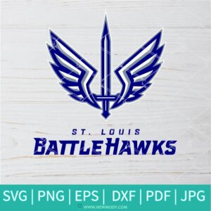 St Louis Battlehawks SVG - St Louis Battlehawks Logo PNG - Newmody