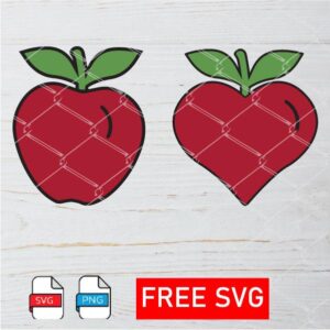 Apple SVG Free For Cricut And Silhouette Newmody