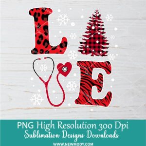 Love Christmas PNG For Sublimation, Love PNG , Christmas PNG