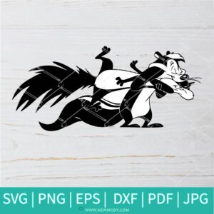 Pepe le Pew and Penelope SVG- Pepé Le Pew SVG - Penelope SVG - Newmody