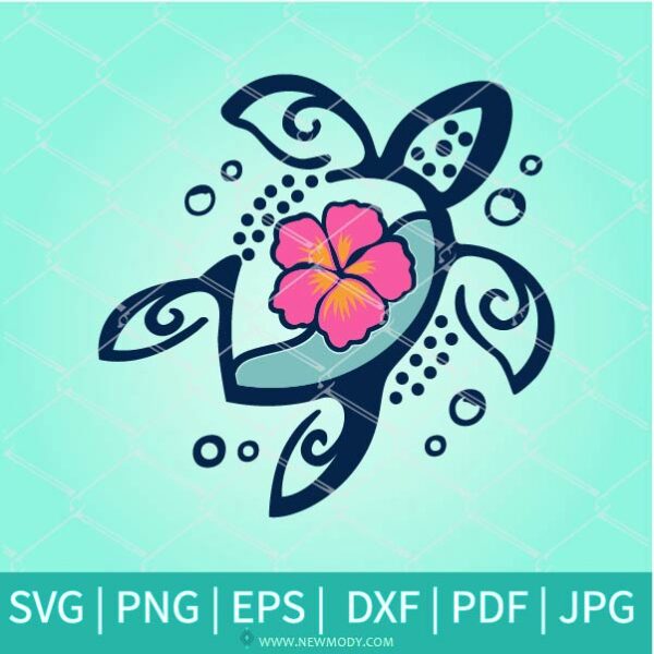 Sea Turtle Svg -Turtle Tattoo SVG - Newmody