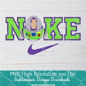 Nike Buzz Embroidery PNG For Sublimation, Nike Toy story clipart PNG