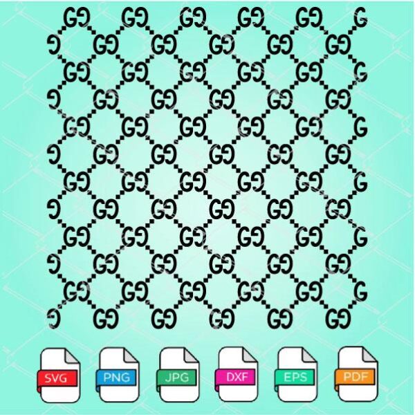 Gucci Pattern SVG - Gucci Pattern PNG - Gucci Pattern Vector Newmody