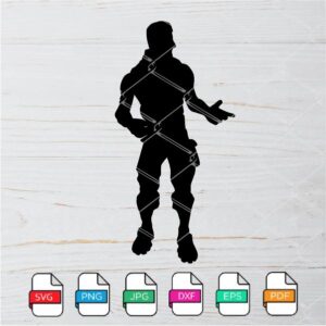 Confused SVG - Fortnite SVG - Fortnite Dance SVG Newmody