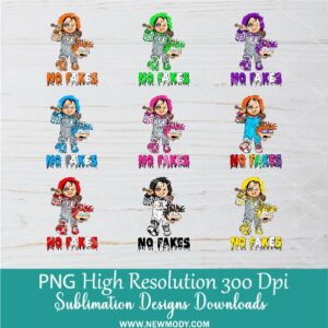 Halloween Chucky Rugrats Chuckie Finster PNG Sublimation Bundle | Dripping No Fakes Horror Spooky Halloween Movie PNG Clipart