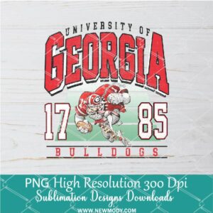 University of Georgia PNG For Sublimation, FootBall PNG