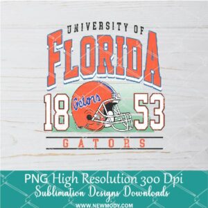 University of Florida Gators PNG For Sublimation, FootBall PNG