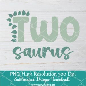 Two saurus PNG For Sublimation