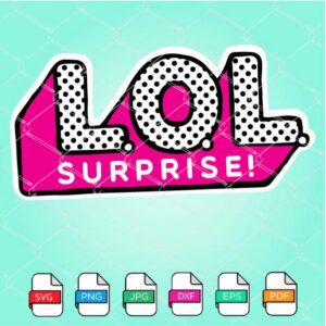 Lol Dolls Logo SVG Newmody