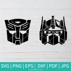 Bumblebee And Optimus Prime SVG - Transformers SVG - Bumblebee SVG - Optimus Prime SVG - Newmody