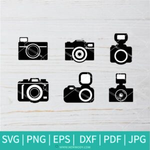 Camera Bundle SVG - Photography SVG - Woman With Camera SVG  - magic girl  SVG - Newmody