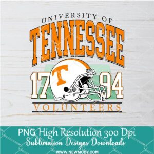 University Of Tennessee 1794 PNG For Sublimation