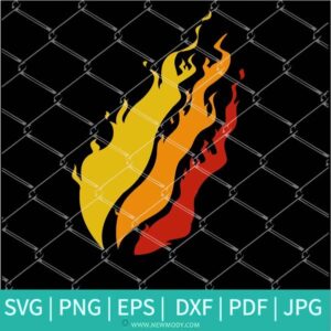 Fire Flame SVG - Gaming Svg - Fire Flame Png- Custom Svg - Newmody