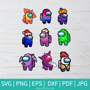 Funny Among Us SVG - Among Us Bundle SVG - Among Us SVG - Among Us Video Game SVG - Newmody