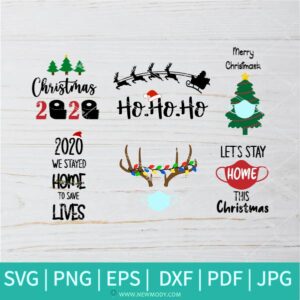 Christmas Quarantine Quotes SVG  - Christmas 2020 svg - Quarantine Svg - Newmody