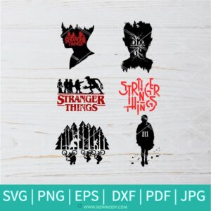 Stranger Things SVG - Friends Horror Movie SVG - Netflix SVG - TV SVG - Newmody