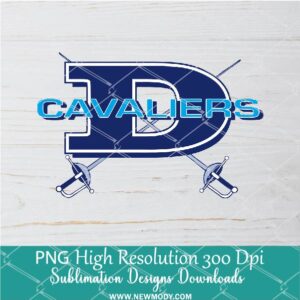 Dorman Cavaliers Logo PNG For Sublimation, Dorman Cavaliers PNG