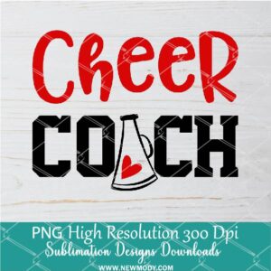 Cheer Choach PNG For Sublimation