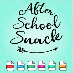 After School Snack SVG Newmody